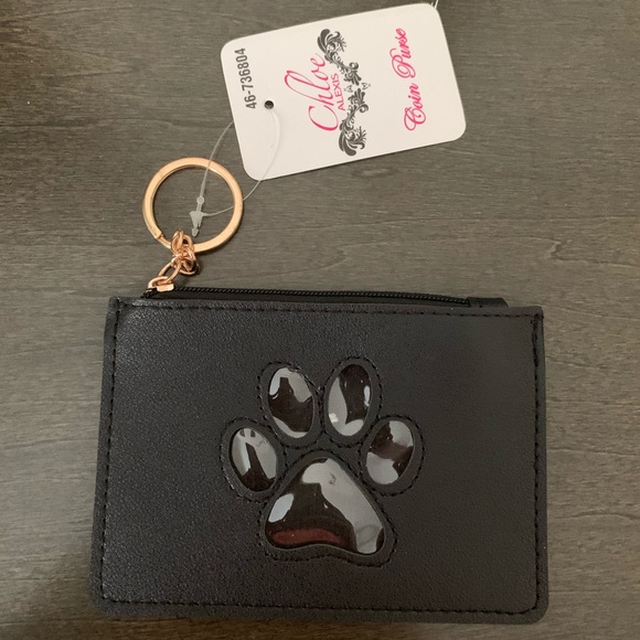 Chloe Alexis Handbags - ❗️3/$10❗️Chloe Alexis Paw Print Coin Purse